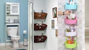 Хранение в ванной комнате: способы и особенности систем