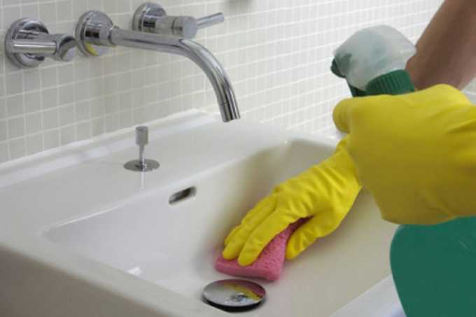 Заботьтесь о чистоте сантехники.