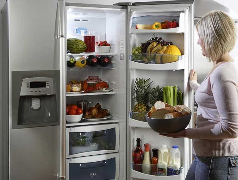 Во избежание поломок холодильник не следует включать