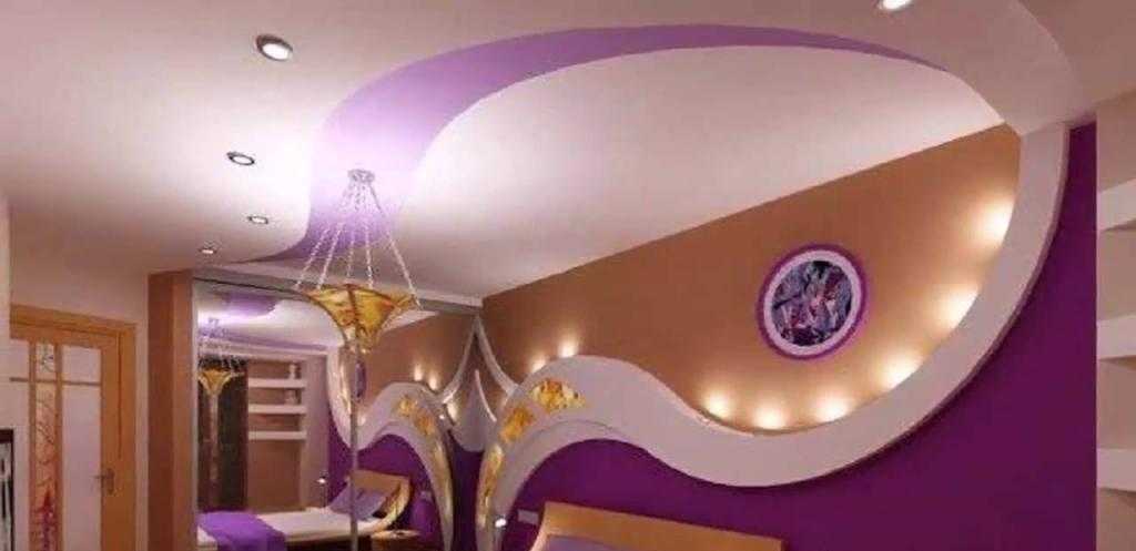 потолок в детскую комнату для девочки