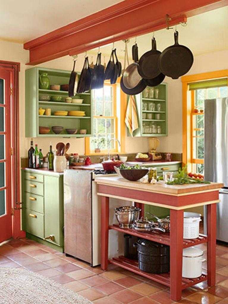 Кухня в деревенском стиле: дизайн и интерьер