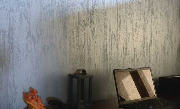 рельефная покраска стен водоэмульсионной краской