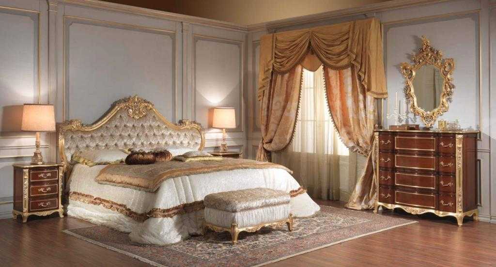 классическая спальня интерьер фото
