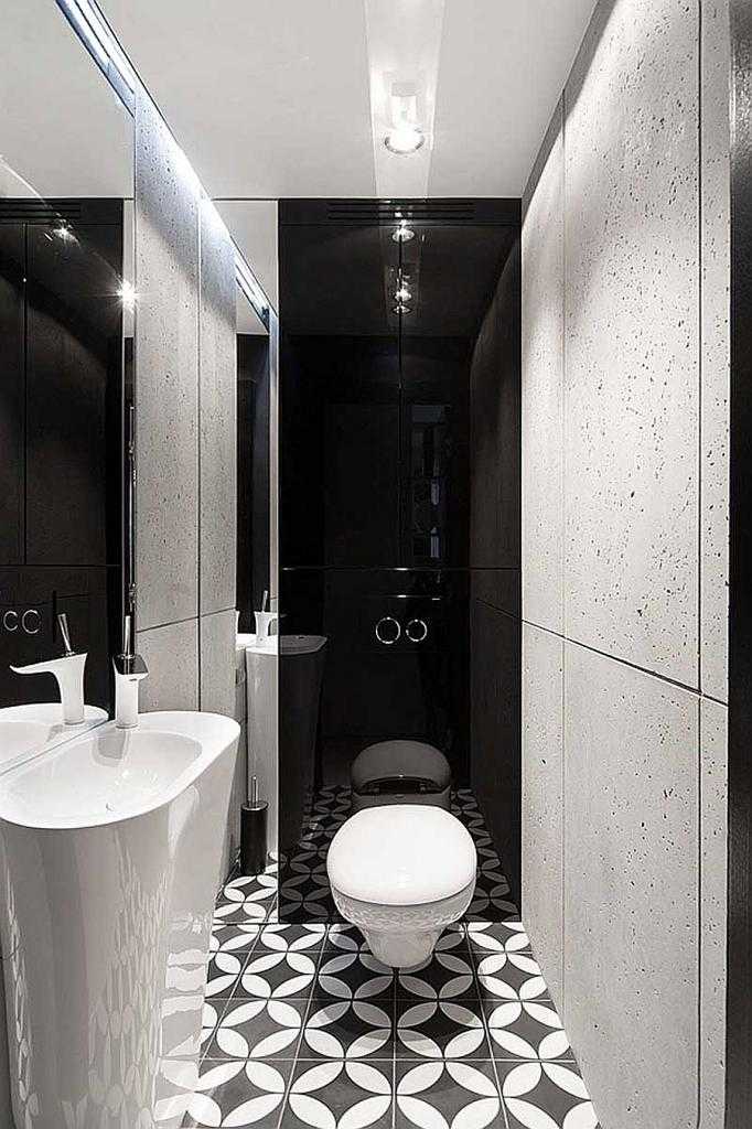 Черный туалет