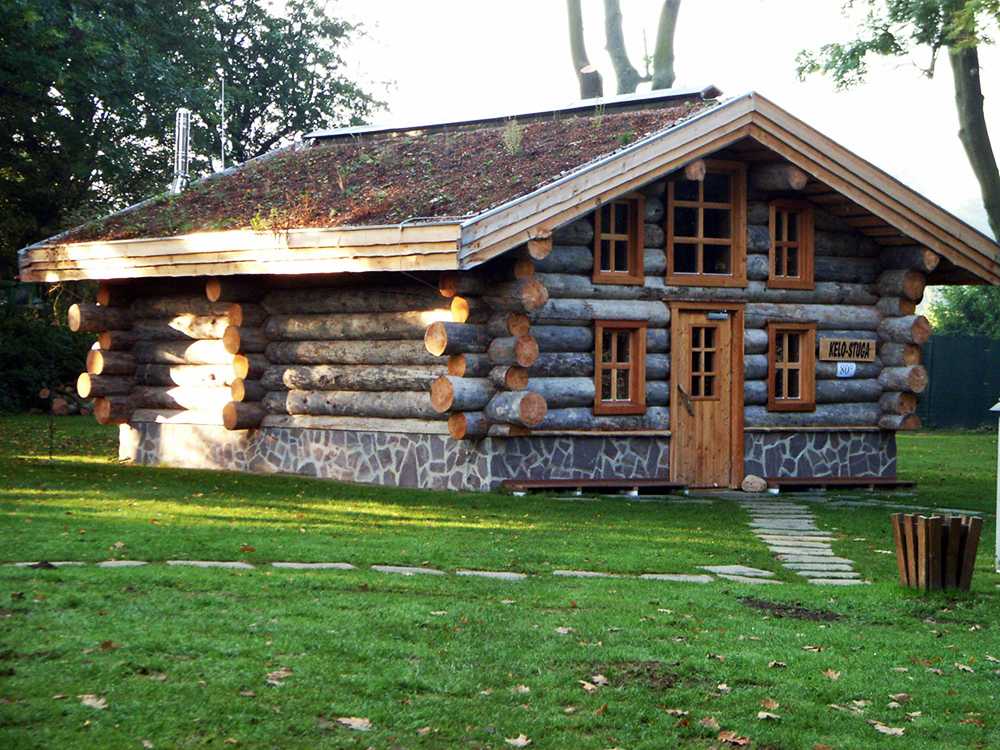 Финский дом из бревен
