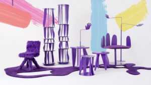 Фиолетовый стул: виды, цветовые решения комнаты и интересные идеи оформления